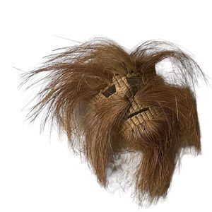 Skinwalker Ranch Shape-Shifter Straw Mask / Scarecrow Wall Decor Perfect Vintage